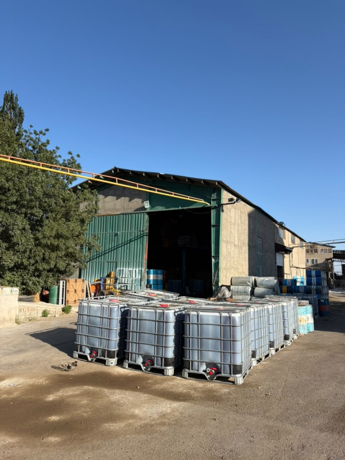 IBC loading yard